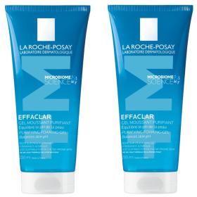 La Roche-Posay Набор Гель очищающий пенящийся для комбинированной жирной и проблемной кожи Эфаклар 2 шт х 200 мл. фото