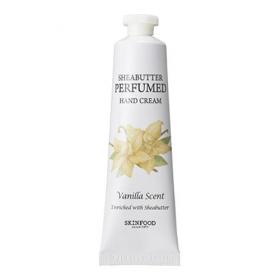 Skinfood Крем для рук парфюмированый Shea Butter Perfumed Hand Cream Vanila scent, 30 мл. фото