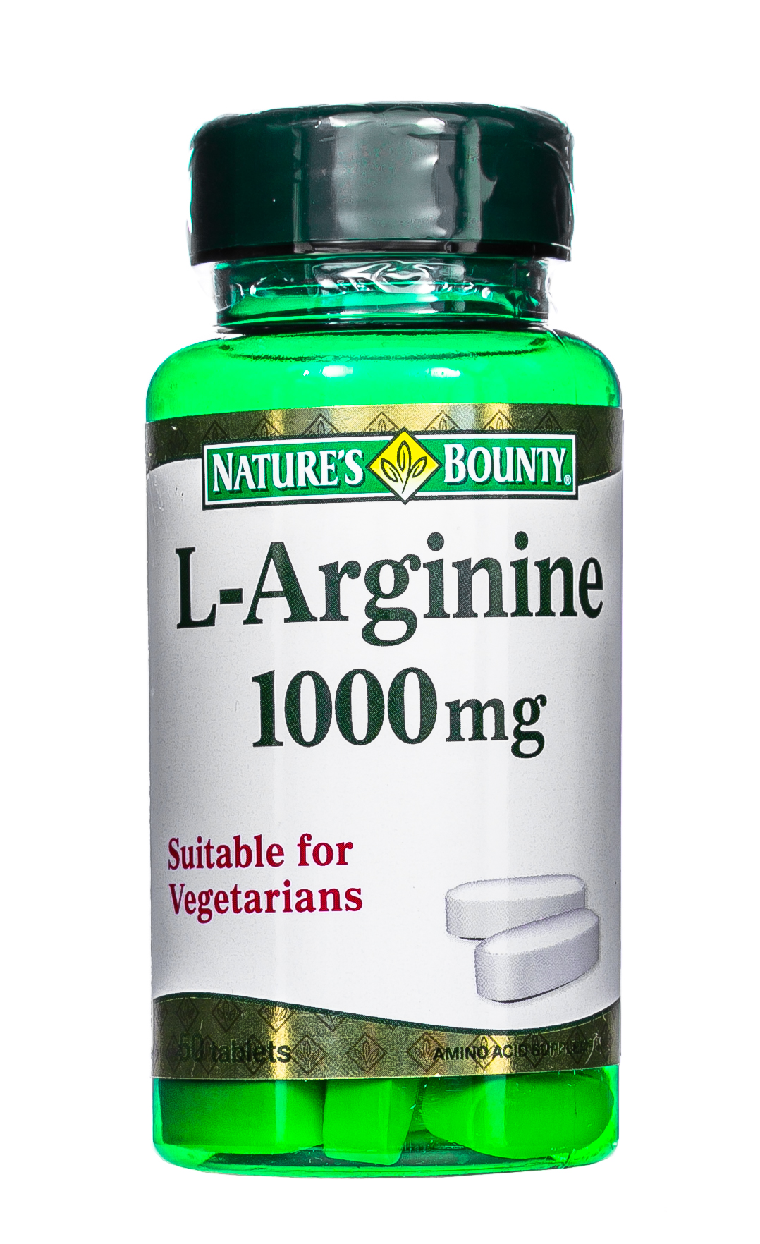 цена Nature's Bounty L-аргинин 1000 мг 50 таблеток (Nature's Bounty, Аминокислоты)