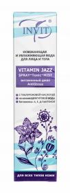 Invit Освежающая и увлажняющая вода Vitamin Jazz для лица и тела, 110 мл. фото