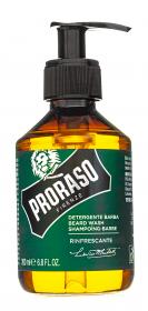 Proraso Шампунь для бороды освежающий 200 мл. фото