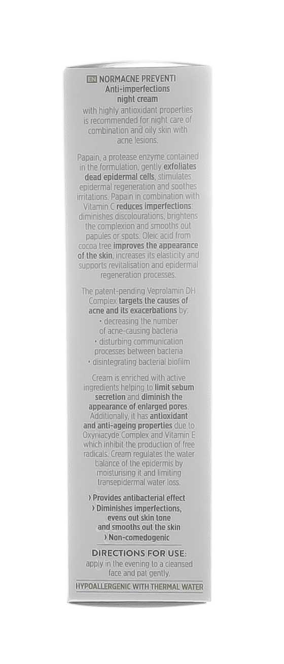 Дермедик Ночной крем против несовершенств Нормакне Anti-Imperfections Night Cream, 40 мл (Dermedic, Normacne) Дермедик Ночной крем против несовершенств Нормакне Anti-Imperfections Night Cream, 40 мл (Dermedic, Normacne) фото 8