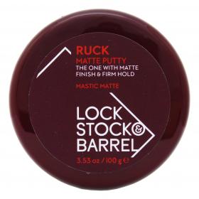 Lock Stock  Barrel Матовая мастика-помада для волос мужская Ruck Matte Putty, 100 гр. фото