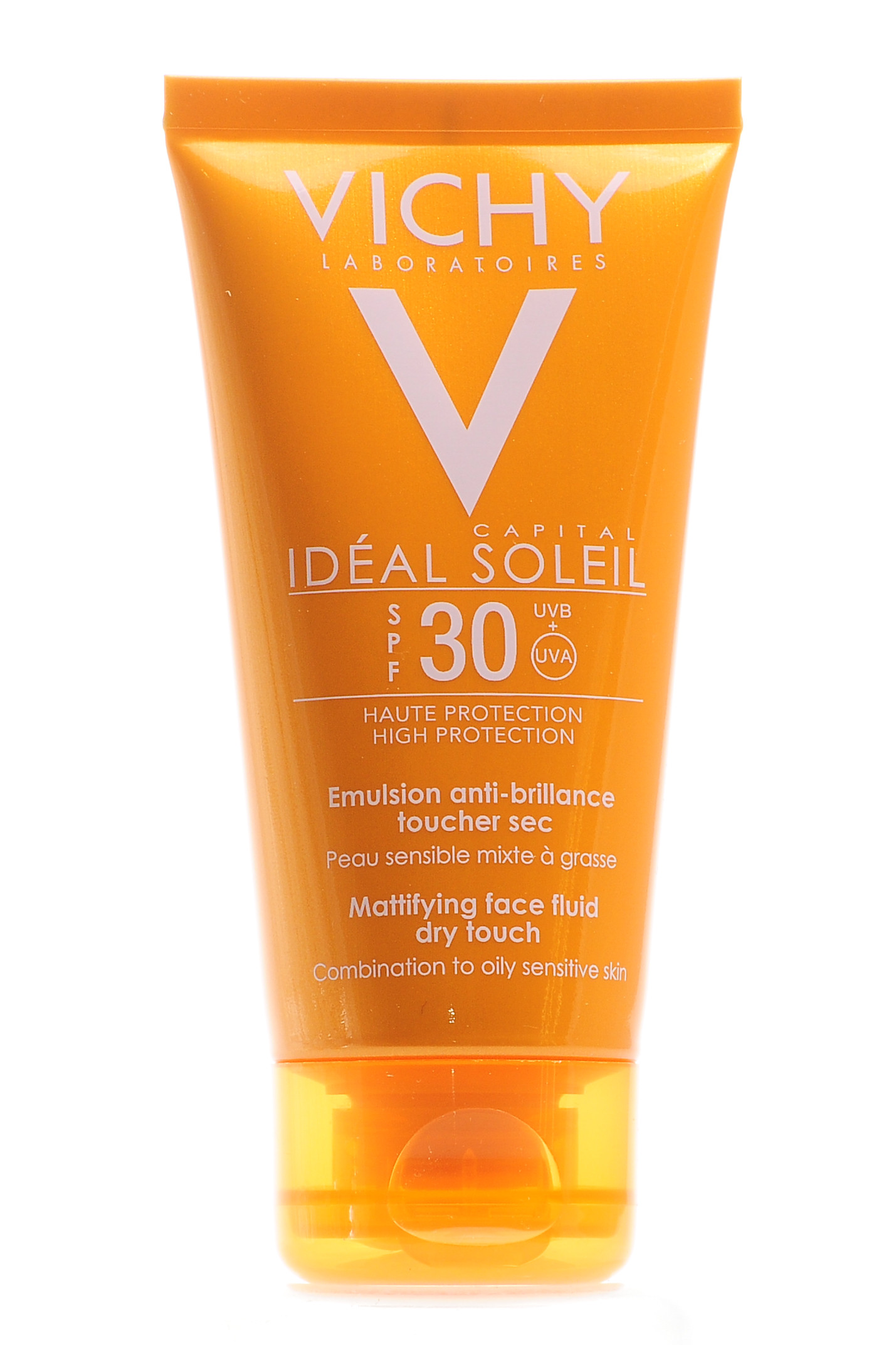 Виши Матирующая эмульсия для лица Драйтач SPF30, 50 мл (Vichy, Ideal Soleil) фото 0