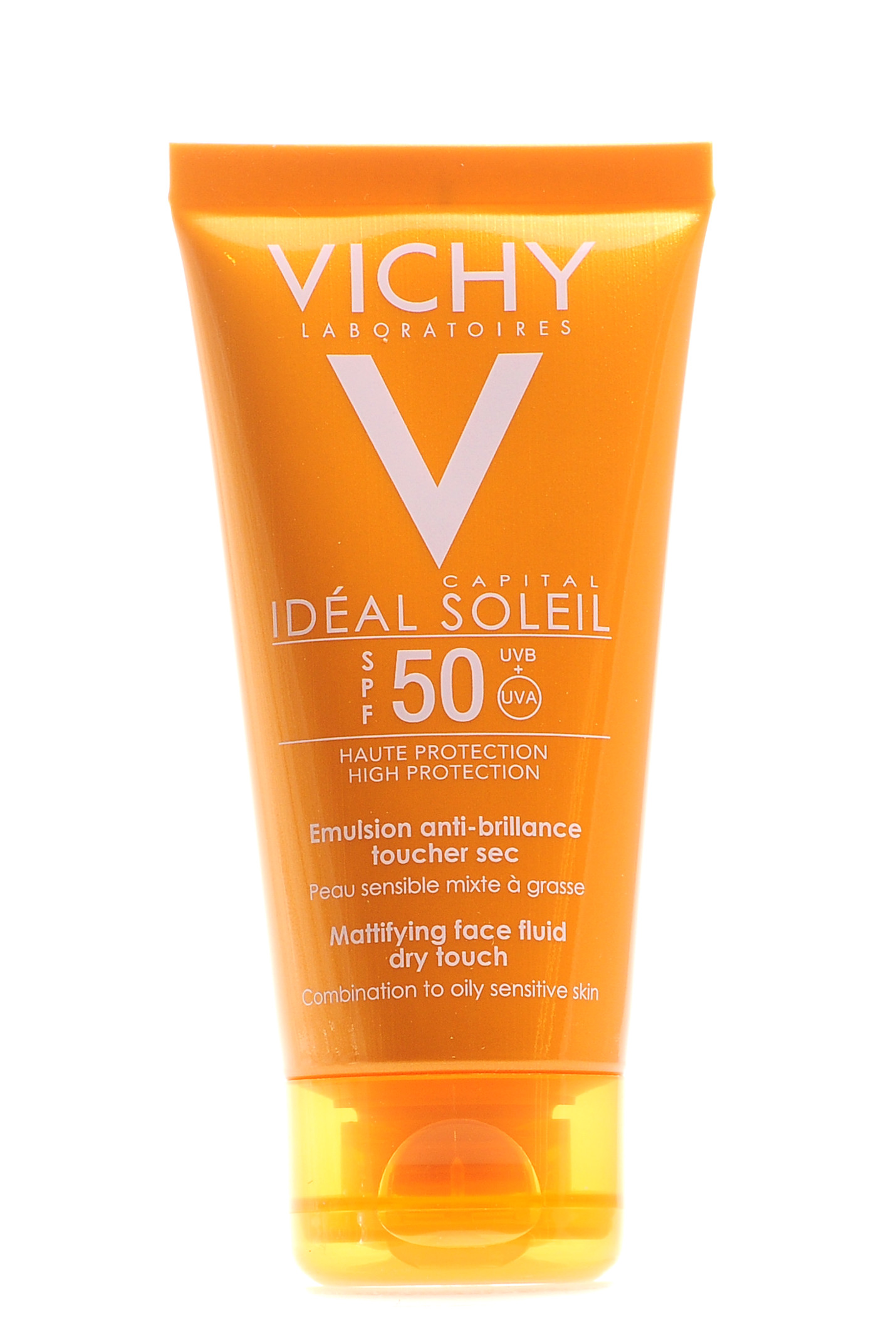 Виши Матирующая эмульсия для лица Драйтач SPF50, 50 мл (Vichy, Capital Ideal Soleil) фото 0