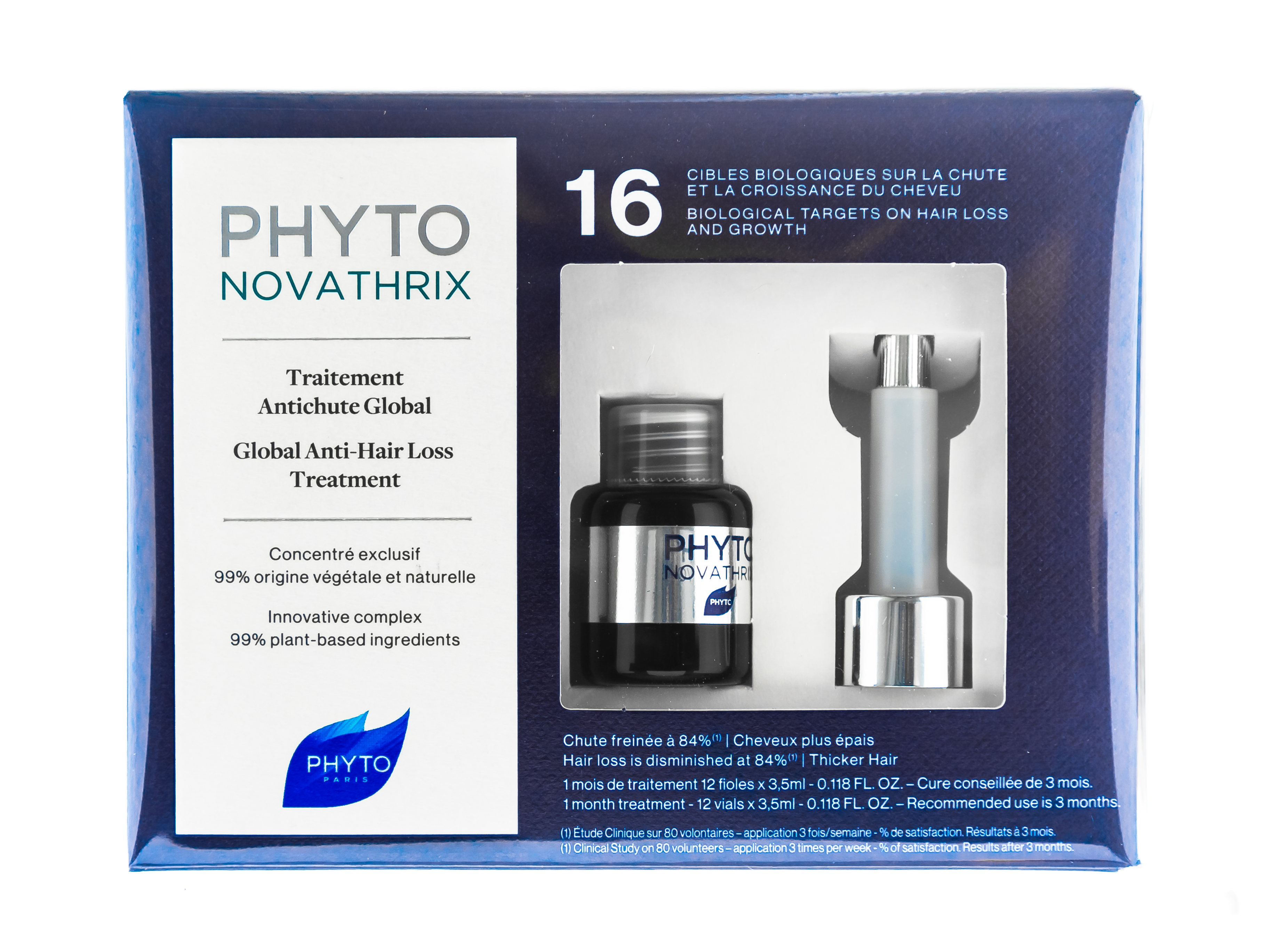 Фито Комплексное средство против выпадения волос, 12 шт х 3,5 мл (Phyto, Phytonovathrix) фото 0