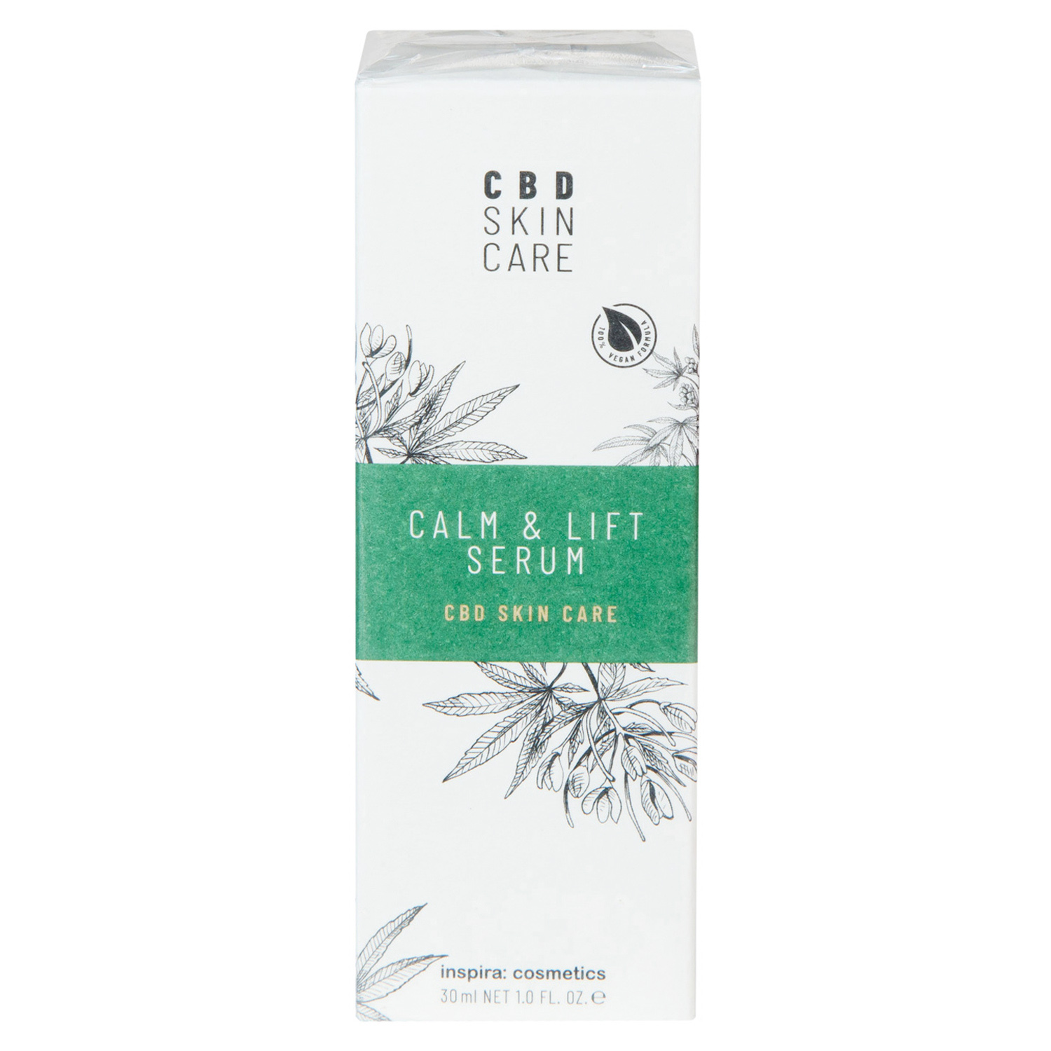 Inspira Cosmetics Антистресс лифтинг-сыворотка с маслом CBD Calm  Lift, 30 мл. фото