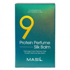 Masil Несмываемый протеиновый бальзам для поврежденных волос 9 Protein Perfume Silk Balm, 180 мл. фото