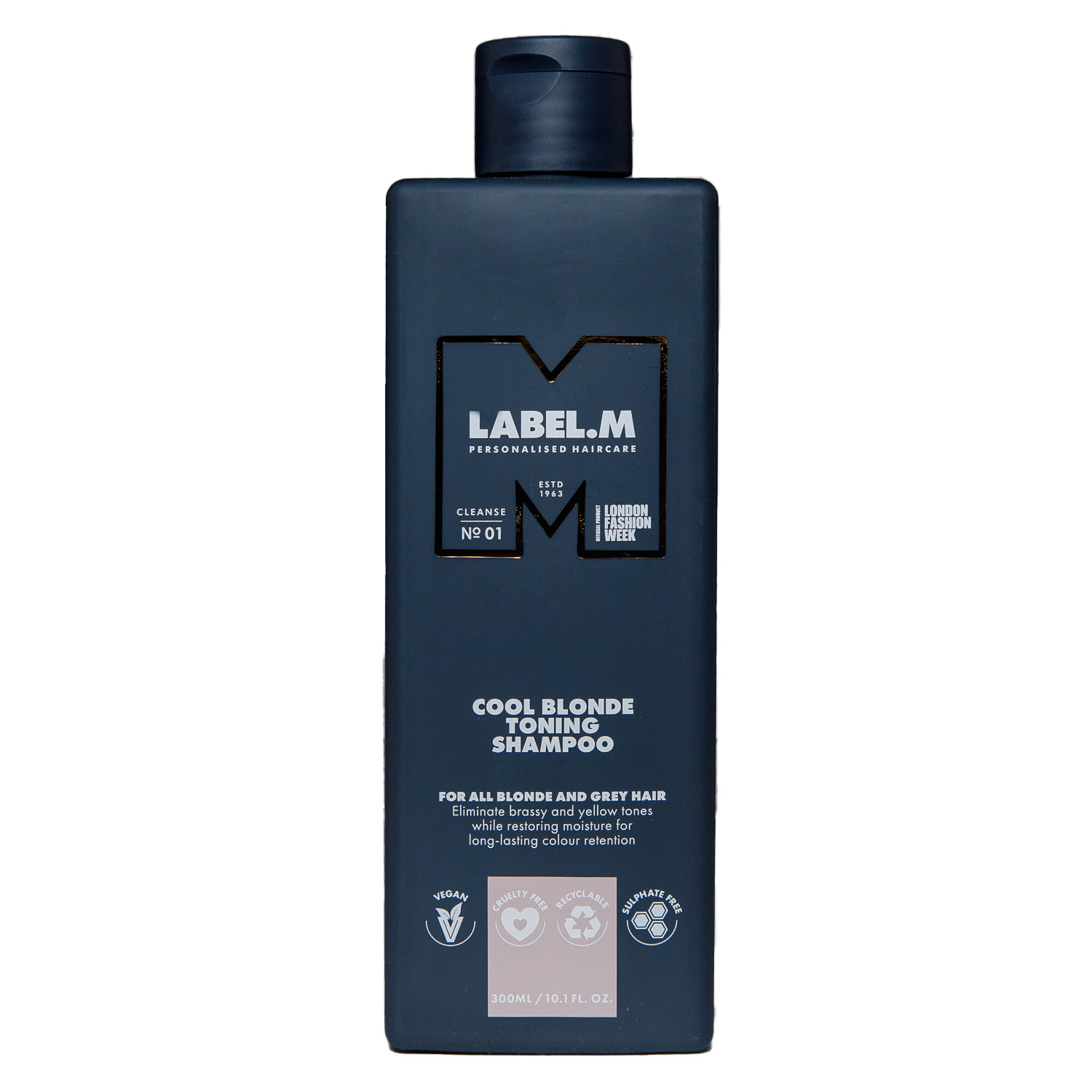 Label.M Тонизирующий шампунь Cool Blonde Toning Shampoo, 300 мл (Label.M, Cleanse)